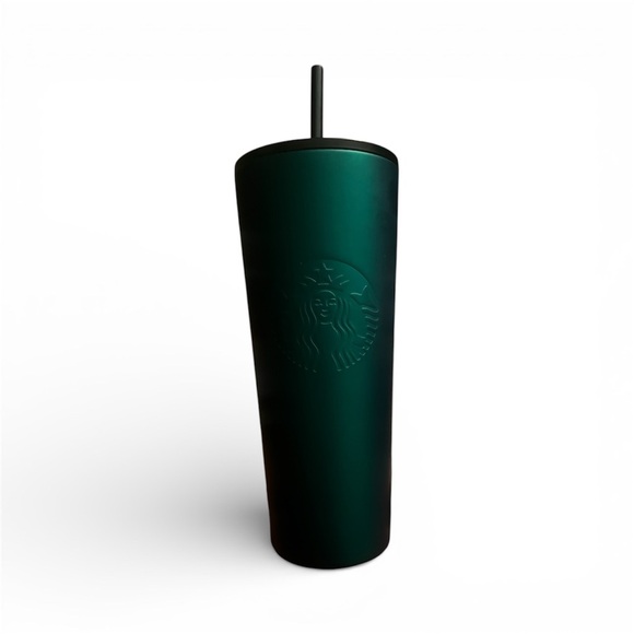 Starbucks Other - Starbucks Dark Green Matte Tumbler